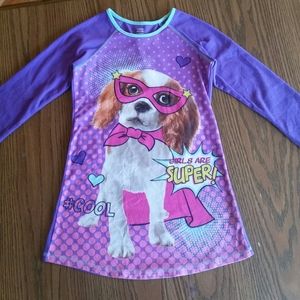 Girl's Puppy Nightgown